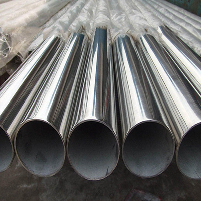 201/304/316L 3インチは建築材料のための溶接されたステンレス製の円形の鋼鉄管の管を磨いた